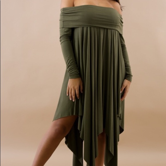 Dresses Casual Hunter Green Dress Poshmark
